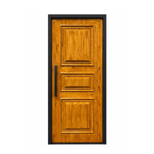 Puerta una hoja triple Tablero acero reforzada(símil Madera)
