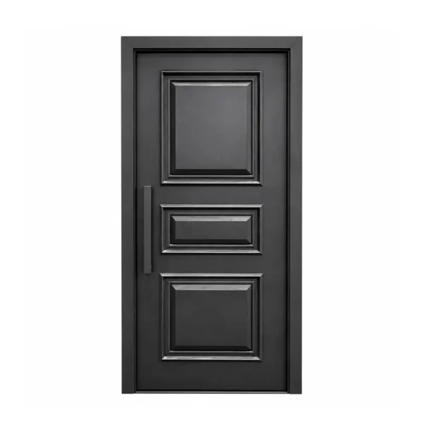 Puerta una hoja triple Tablero Acero reforzada
