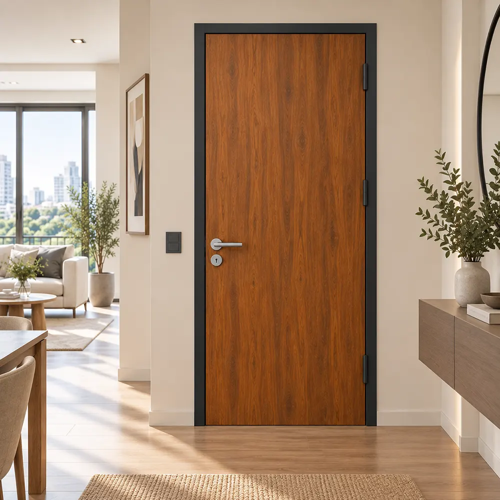 Puerta Nórdika Cortafuego RF30 (simil madera) - Imagen 3
